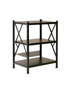 Ash Crossing Empty Seed-Starting Shelving Unit Without Lights - Black