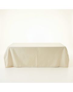 Ridge Branch Flat Bed Sheet - Cream (synthetic illustration; no displayed measurements)