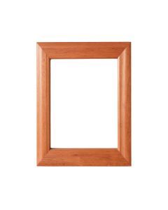 Hill Arc Framed Wall Mirror - Terracotta (synthetic illustration; no displayed measurements)