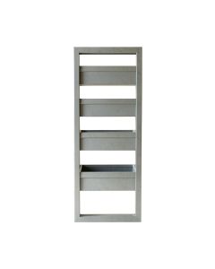 Dawn Bend Empty Vertical Garden Frame - Gray (synthetic illustration; no displayed measurements)