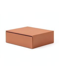 Oak Crest Desktop Monitor Riser - Terracotta (synthetic illustration; no displayed measurements)
