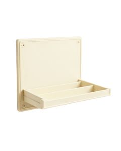 Summit Bend Empty Wall-Mounted Tool Organizer Panel - Ivory