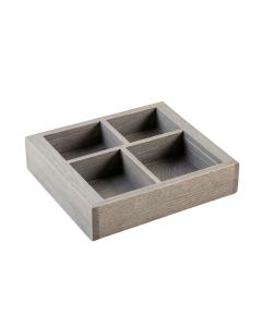 Maple Arc Empty Pantry Drawer Organizer Insert - Gray
