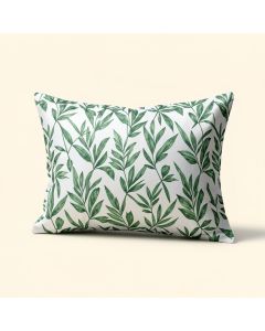 Botanical Leaf Body Floral Pillow Case (synthetic illustration; no displayed measurements)