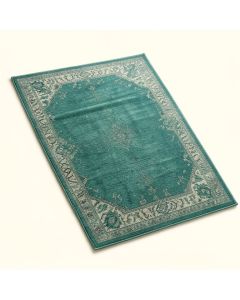 Gebhard Southwestern Teal Indoor/Outdoor Area Rug (synthetic illustration; no displayed measurements)