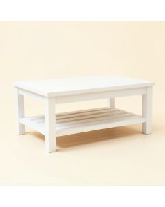Aspen Crest Coffee Table - White (synthetic illustration; no displayed measurements)
