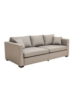 Silke Modern Outdoor 2 Piece Sofa Seating Group With Cushions