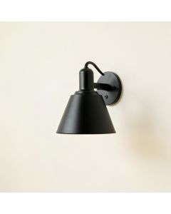 Alder Arc Wall Sconce Mounted On A Plain Wall (synthetic illustration; no displayed measurements)