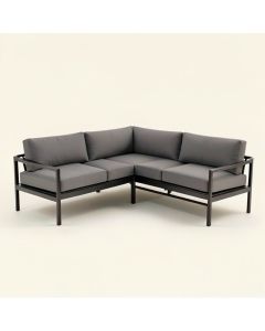 Bhanmati Patio Sectional With Cushions (synthetic illustration; no displayed measurements)
