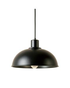 Lake Canyon Pendant Light Suspended From One Plain Cable - Black (synthetic illustration; no displayed measurements)