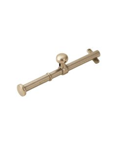 Tavernier Decorative Spring Tension Single Curtain Rod
