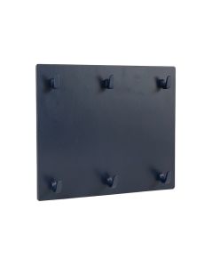 Fern Bend Empty Wall-Mounted Tool Organizer Panel - Navy (synthetic illustration; no displayed measurements)