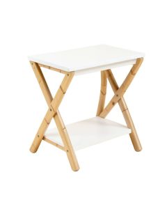 Dune Crossing Side Table - White (synthetic illustration; no displayed measurements)