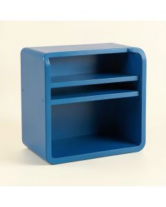 Dawn Bluff Empty Mug-Storage Cabinet Insert - Blue (synthetic illustration; no displayed measurements)