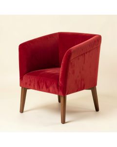 Modern Soft Velvet Material Green Ergonomics Accent Chair (synthetic illustration; no displayed measurements)