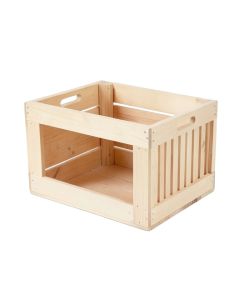 Cedar Brook Empty Furniture-Style Pet Crate - Beige