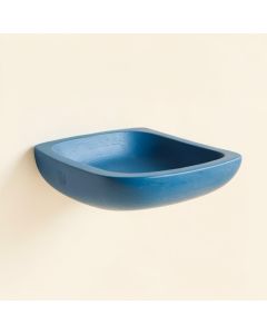 Holly Branch Wall-Mounted Cat Perch - Blue (synthetic illustration; no displayed measurements)