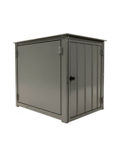 6.5 Ft. W X 3 Ft. D Metal Horizontal Bike Shed (synthetic illustration; no displayed measurements)
