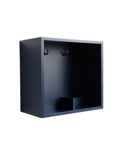 Sage Edge Wall-Mounted Entryway Organizer Shelf - Navy (synthetic illustration; no displayed measurements)