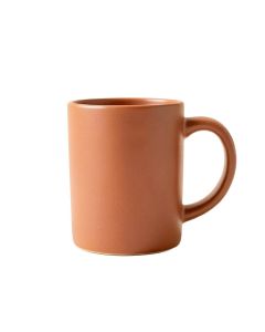 Elm Bend Ceramic Mug - Terracotta (synthetic illustration; no displayed measurements)