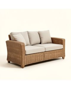 Aoibhne Patio Sofa With Cushions (synthetic illustration; no displayed measurements)