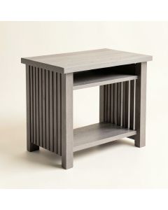 Wren Arc Small Writing Desk - Gray (synthetic illustration; no displayed measurements)