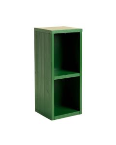 Moss Dell Narrow Cubby Tower - Green (synthetic illustration; no displayed measurements)