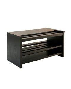 Olive Bluff Shoe Storage Bench - Black