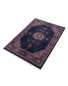 Hillsby Oriental Dark Blue/Purple Area Rug