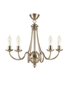 Hadrian 5 - Light Shaded Classic / Traditional Chandelier