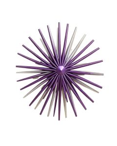 Abstract Starburst Wall Décor (synthetic illustration; no displayed measurements)