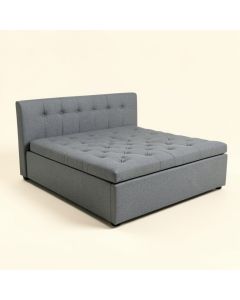 Tufted Upholstered Storage Platform Bed (synthetic illustration; no displayed measurements)