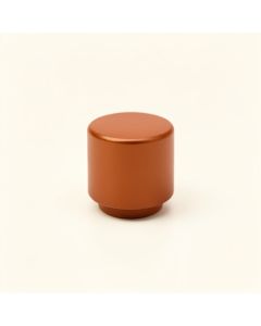 Ash Crossing Cabinet Knob Without Packaging - Terracotta (synthetic illustration; no displayed measurements)