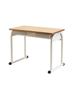 Geometry Blocking Desk (synthetic illustration; no displayed measurements)