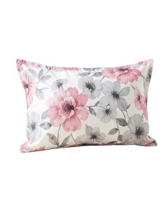 Watercolor Body Support Floral 100 % Cotton Pillowcase (synthetic illustration; no displayed measurements)
