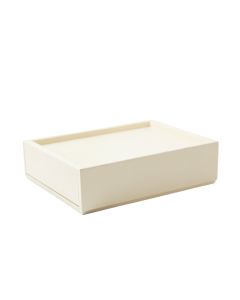 Moss Falls Desktop Monitor Riser - Ivory