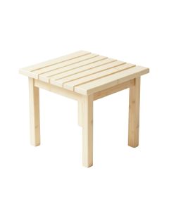 Dune Brook Compact Balcony Table - Cream (synthetic illustration; no displayed measurements)