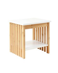 Dawn Arc Small Writing Desk - White (synthetic illustration; no displayed measurements)