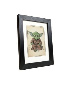 Wilkes Star Wars Yoda U.S. Stamp Sheet Wood Picture Frame (synthetic illustration; no displayed measurements)