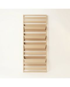 Moss Bridge Empty Vertical Garden Frame - Beige (synthetic illustration; no displayed measurements)