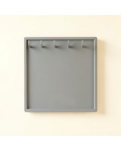 Olive Dale Empty Wall-Mounted Tool Organizer Panel - Gray (synthetic illustration; no displayed measurements)