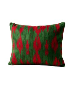 Velvet Ikat 3 '' Lumbar Pillow (synthetic illustration; no displayed measurements)