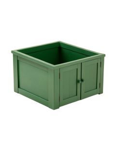 Briar Bluff Empty Furniture-Style Litter Enclosure - Green (synthetic illustration; no displayed measurements)