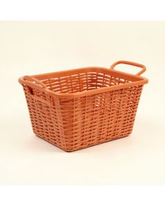 Field Brook Empty Storage Basket - Terracotta (synthetic illustration; no displayed measurements)