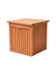 Birch Dale Closed Outdoor Storage Box - Terracotta (synthetic illustration; no displayed measurements)