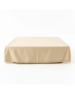 Juniper Dale Flat Bed Sheet - Beige (synthetic illustration; no displayed measurements)