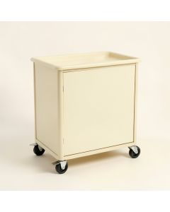 Vale Brook Empty Rolling Workshop Cart - Ivory (synthetic illustration; no displayed measurements)