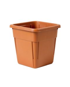 Moss Bridge Closed Garden Compost Bin - Terracotta (synthetic illustration; no displayed measurements)