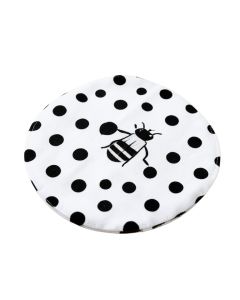 3Drose Bumble Bee Inspi Polka Dots In And Art Potholder