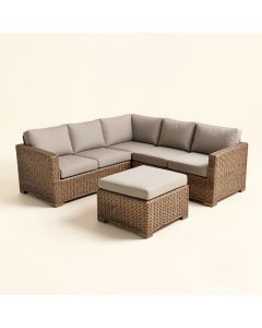 Patio 8 Piece Rattan Sectional Seating Group With Cushions (synthetic illustration; no displayed measurements)